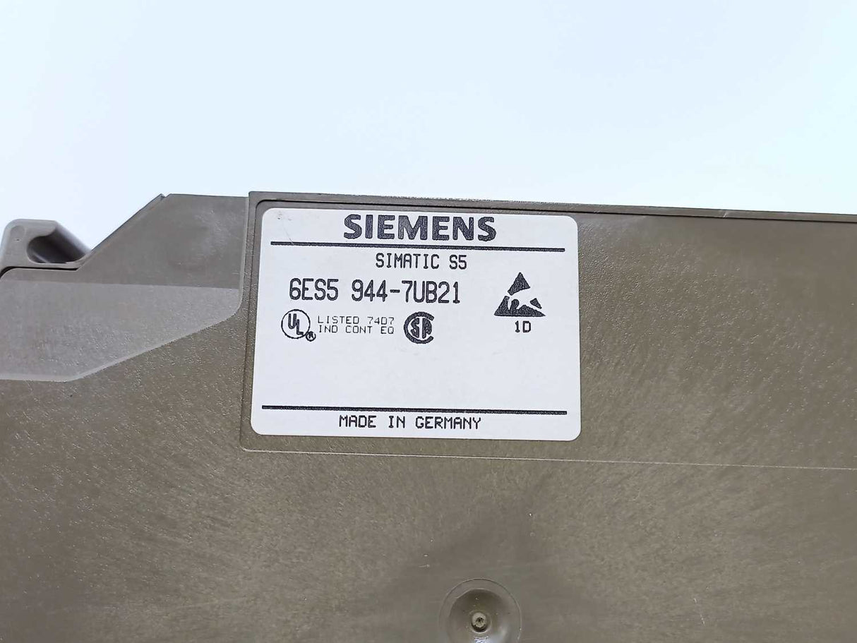Siemens 6ES5944-7UB21 CPU 944B & 6ES5816-1BB11