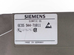 Siemens 6ES5944-7UB11 Central processing unit 944B with 6ES5816-1BB11