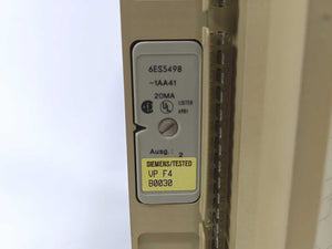 Siemens 6ES5460-7LA13 SIMATIC S5, Analog input, incl. measuring range modules