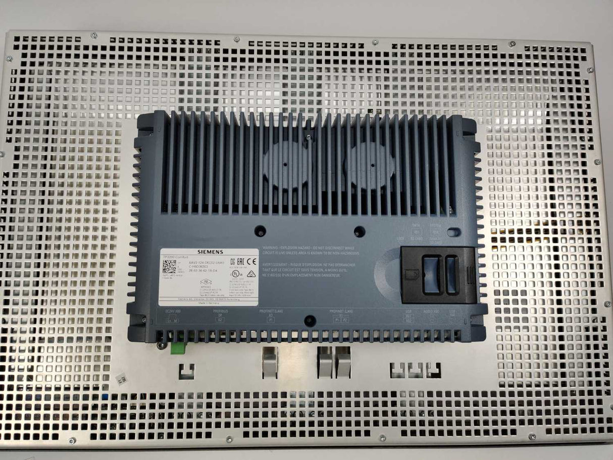 Siemens 6AV2124-0XC02-0AX0 SIMATIC HMI TP2200 Comfort