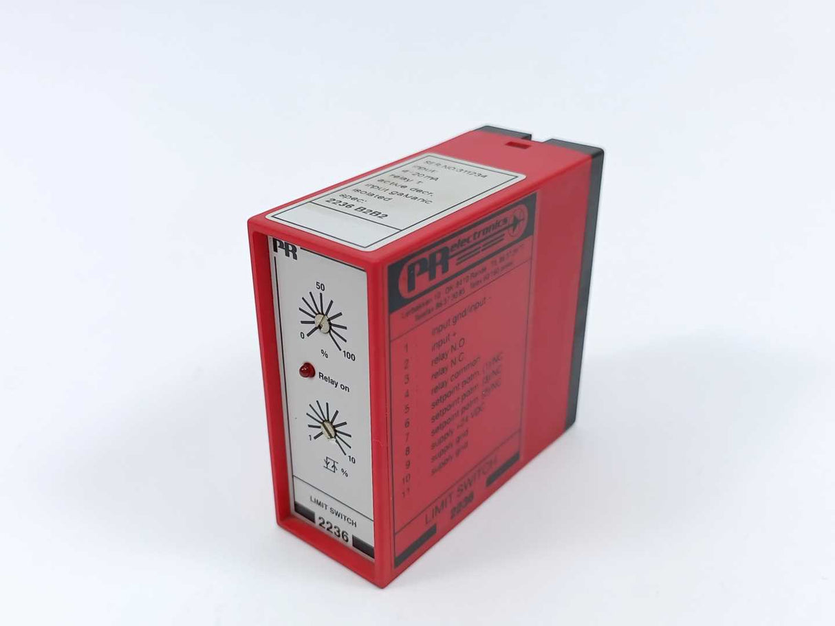 PR Electronics 2236 B2B2 Limit Switch