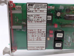 Digi TABLE cmc304 [EExib]IIC 304-30410 24 V DC/AC Ph 0363 B