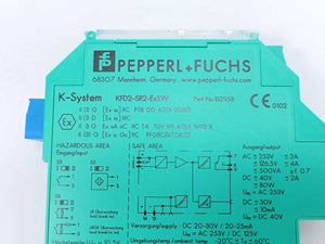 Pepperl+Fuchs 132958 KFD2-SR2-Ex1.W Switch Amplifier