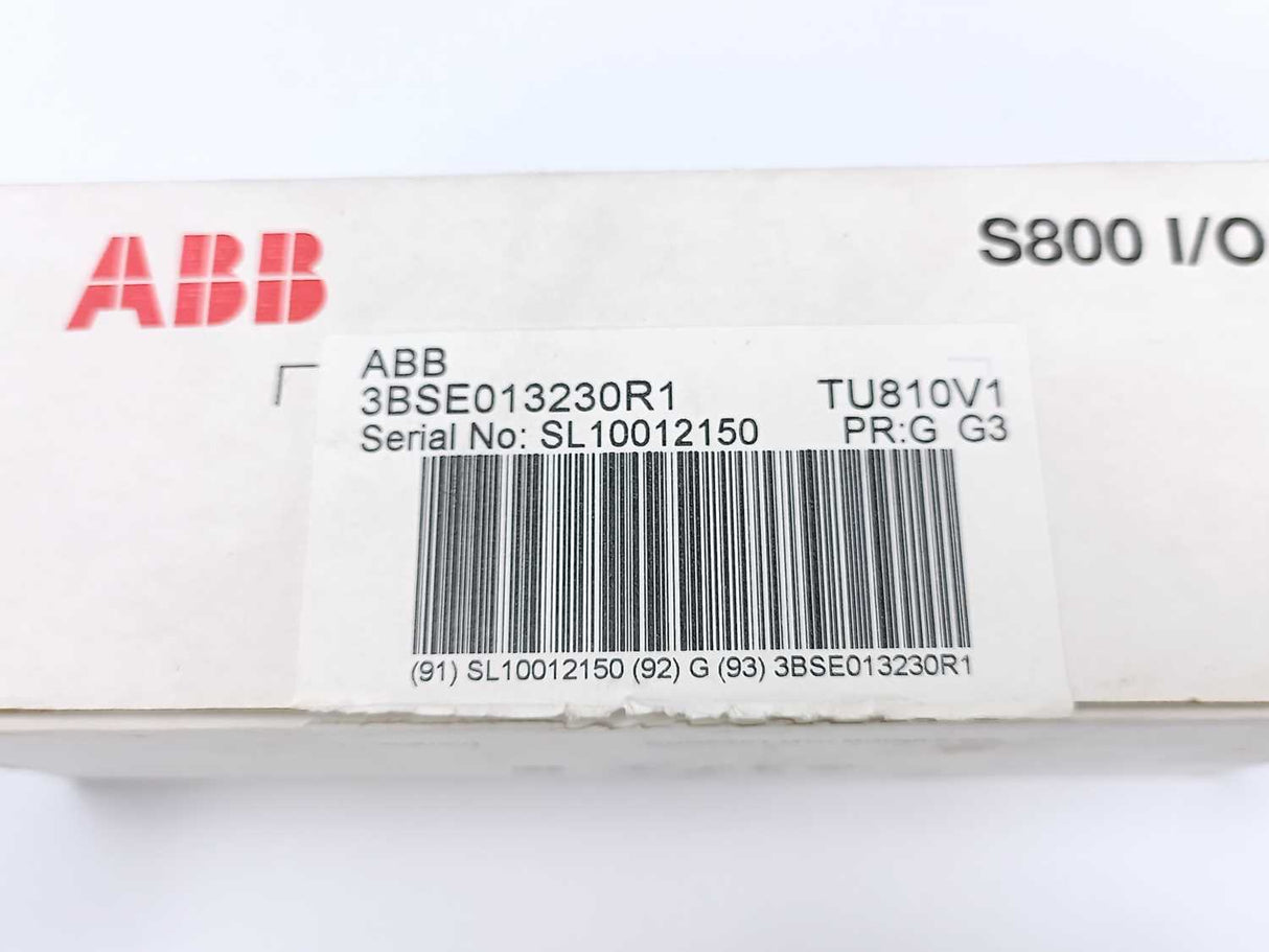 ABB 3BSE013230R1 TU810V1 Compact module termination unit