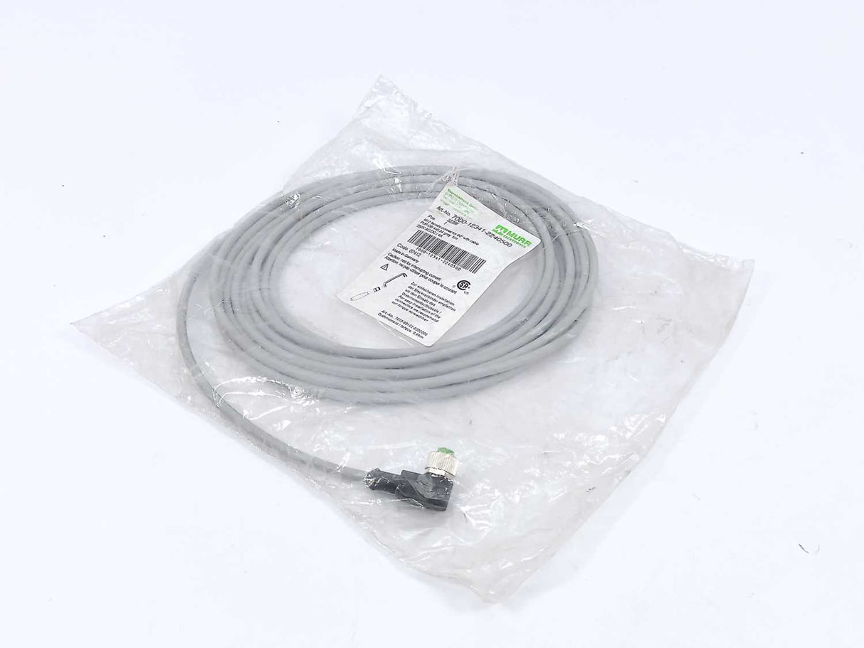 MURR Elektronik 7000-12341-2240500 M12 female conn. 90° with cable 5m