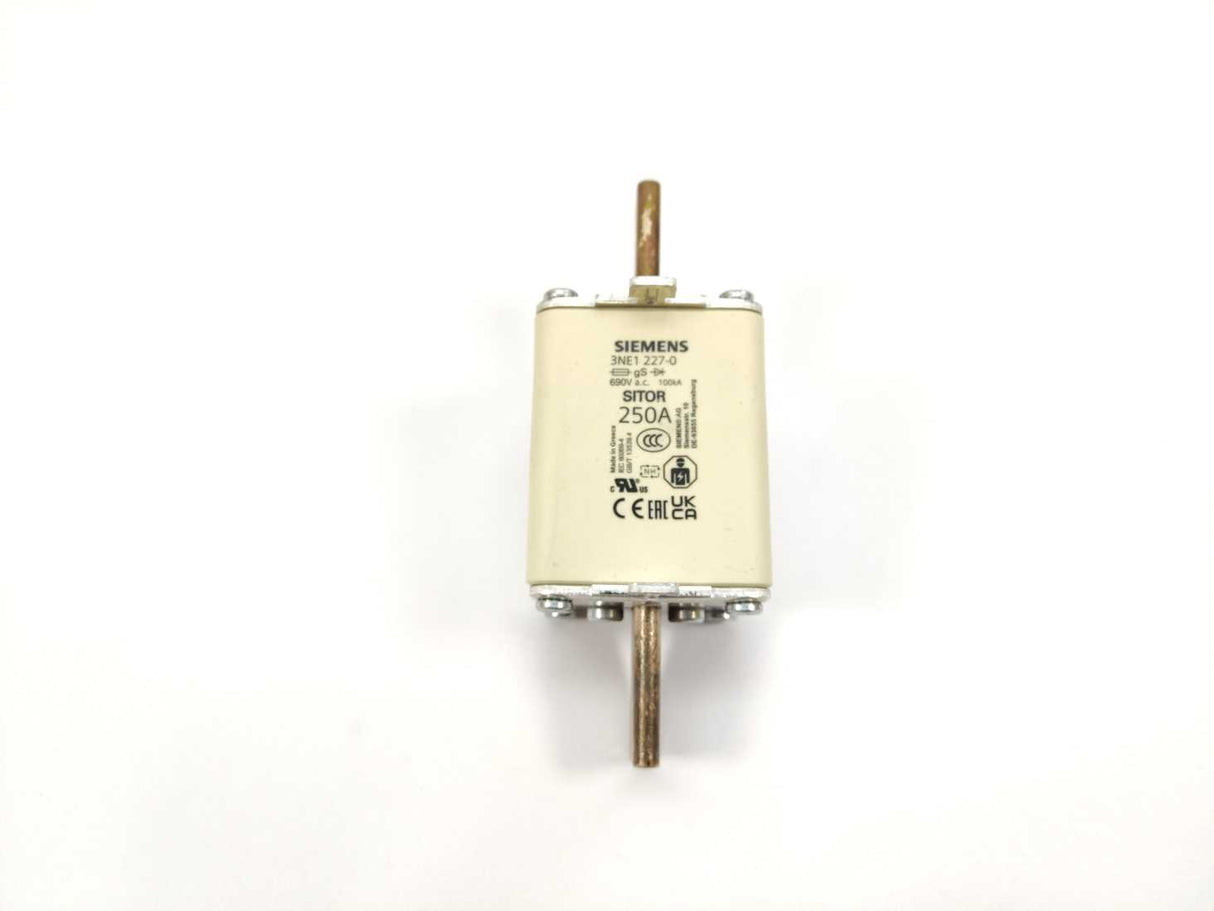 Siemens 3NE1227-0 SITOR Fuse link NH1 250A 3 Pcs.