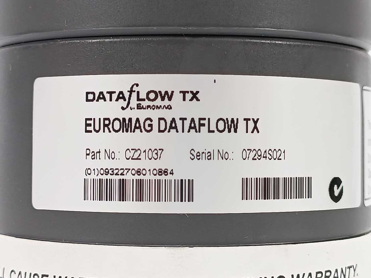 Euromag DATAFLOW TX CZ21037 W/ACCESSORIES