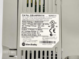 AB 22B-A8P0N114 Ser. A PowerFlex 40 Drive