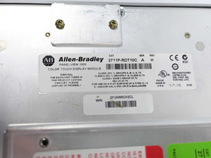 AB 2711P-T10C4D1 Ser. A Panel View Plus 1000 Assembled Terminal