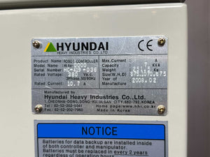 HYUNDAI HX130 ROBOT MANIPULATOR W. Hi4a-0000 + TP300EA