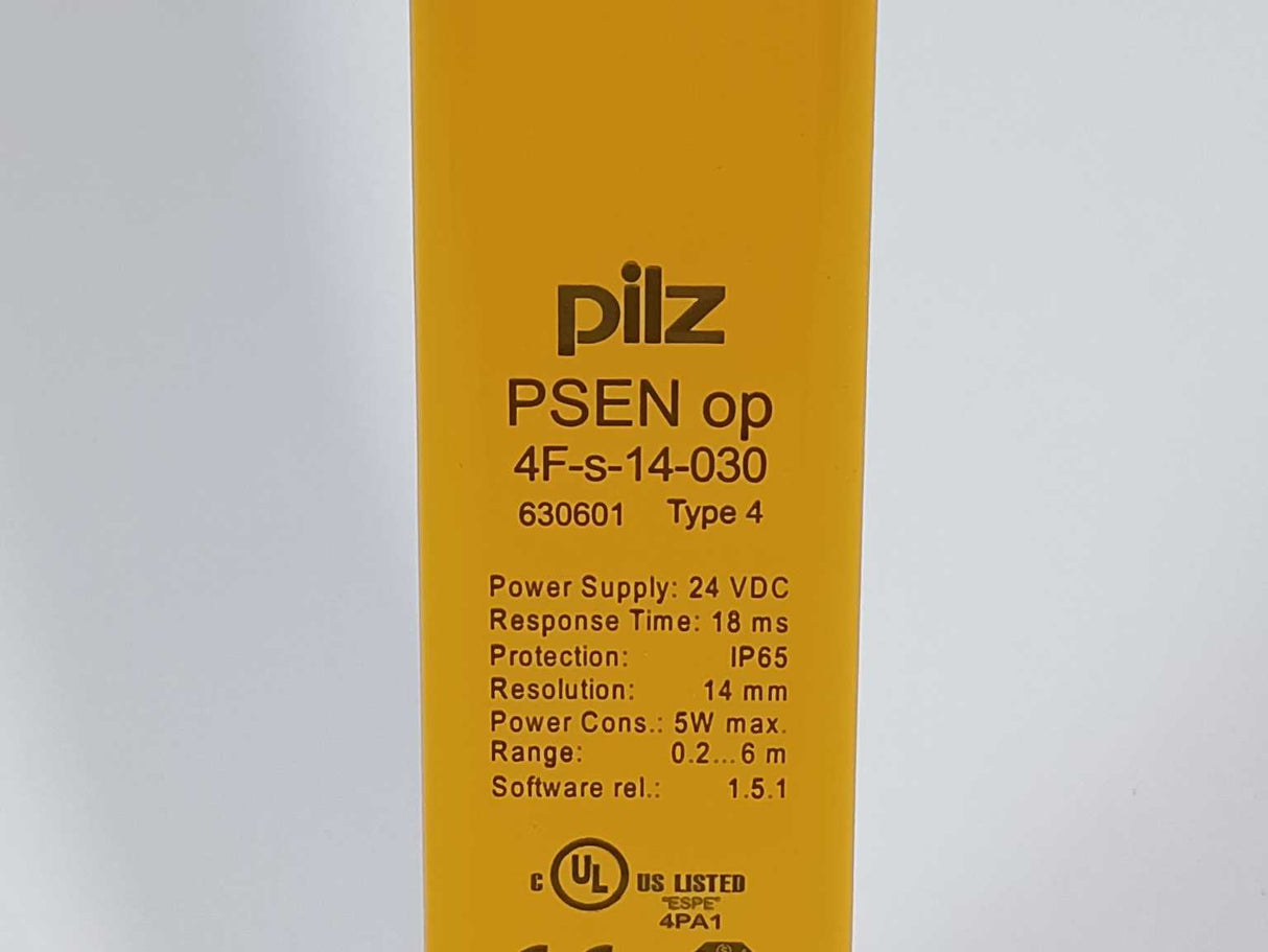Pilz 630601 PSEN op4F-s-14-030 Safety Curtain. Emitter & Receiver