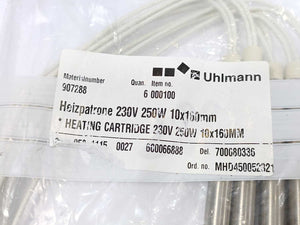 Uhlmann Group 907288 / 700080336 Heating Cartridge 230V 250W 10x160mm