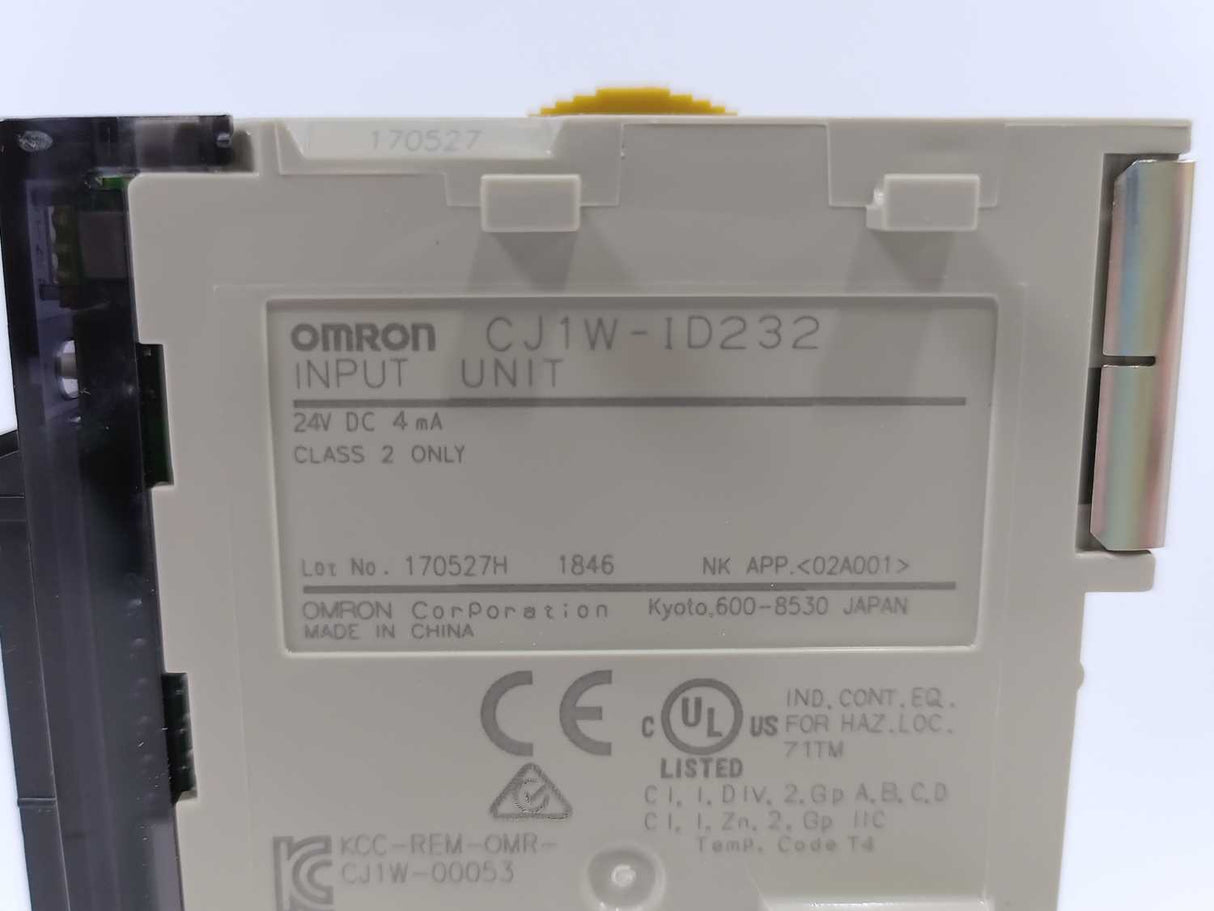 OMRON CJ1W-ID232 Digital Input unit