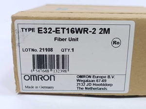 OMRON E32-ET16WR-2 Fiber Unit 2m