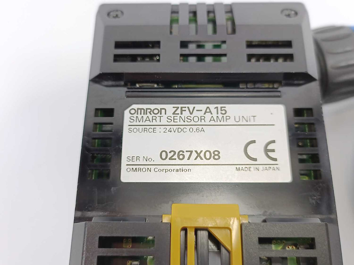 OMRON ZFV-A15 Smart Sensor AMP Unit 24VDC 0,6A