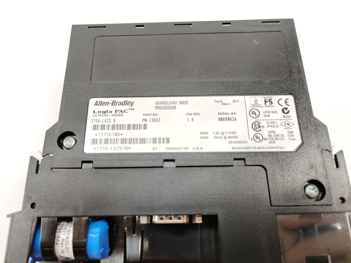 AB 1756-L62S B Guardlogix 5562S Processor