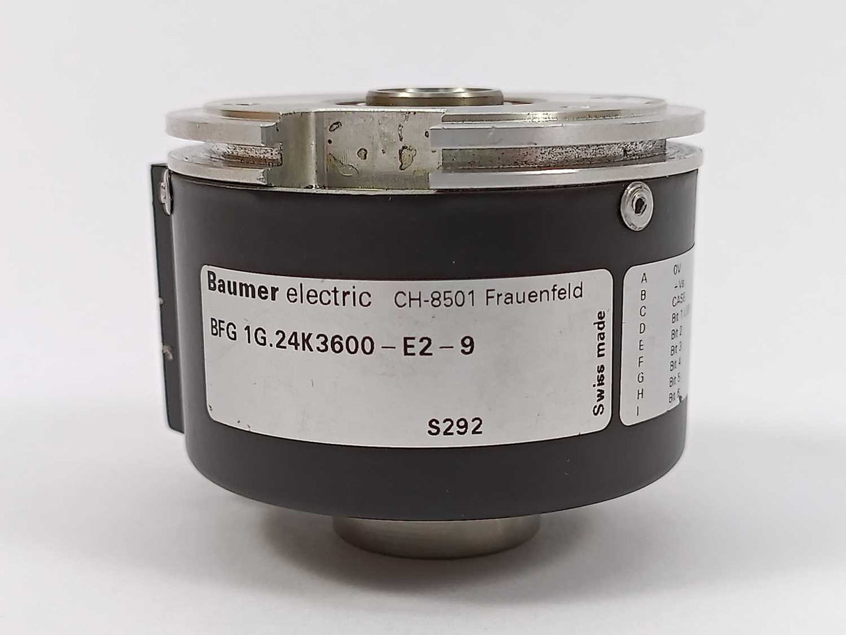 Baumer BFG1G.24K3600-E2-9 Absolute Encoder