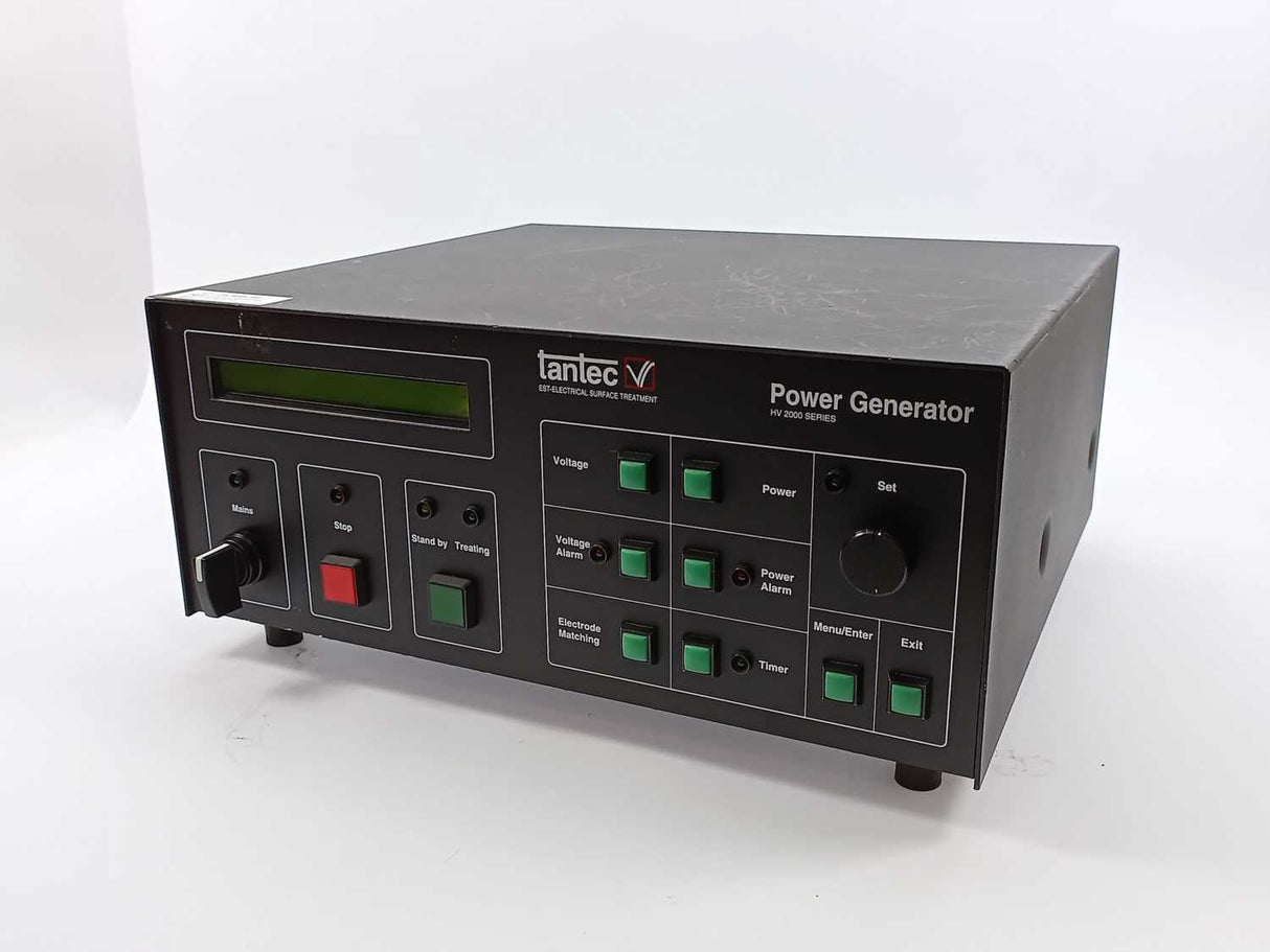 Tantec HV 2020 HV 2000 series Power Generator EST Electrical Surface Treatment