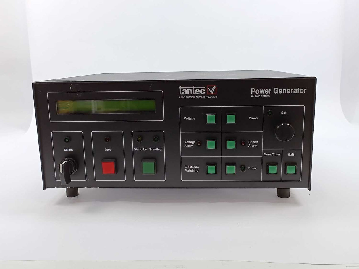 Tantec HV 2020 HV 2000 series Power Generator EST Electrical Surface Treatment