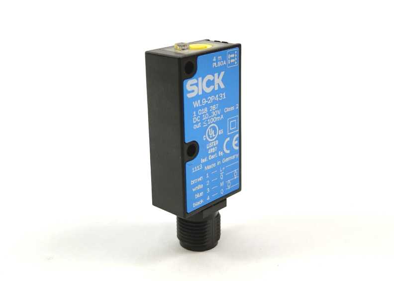 SICK 1018287 WL9-2P431 Photoelectric Retro-Reflective Sensor