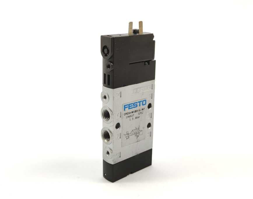 Festo 196927 CPE10-M1BH-5L-M7 Solenoid Valve w/ 662 523
