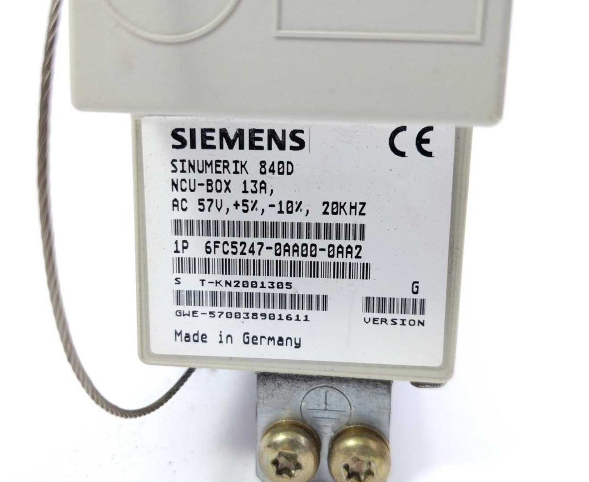 Siemens 6FC5247-0AA00-0AA2 Siemens Sinumerik 840D NCU-BOX