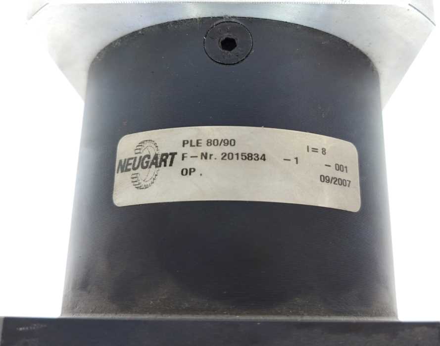 NEUGART PLE 80/90 planetary gearbox I=8