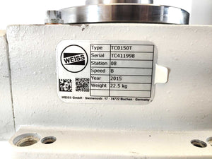 WEISS TC0150T 56L-4T AZKA INDEXING MOTOR ROTARY TABLE KONCAR 507-564142101