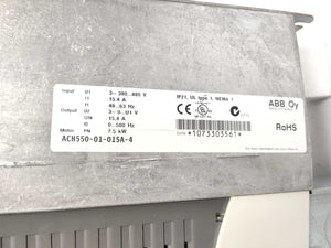 ABB 3AUA0000004422 Frequency converter, ACH550-01-015A-4