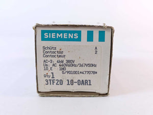 Siemens 3TF2010-0AR1 Contactor size S00