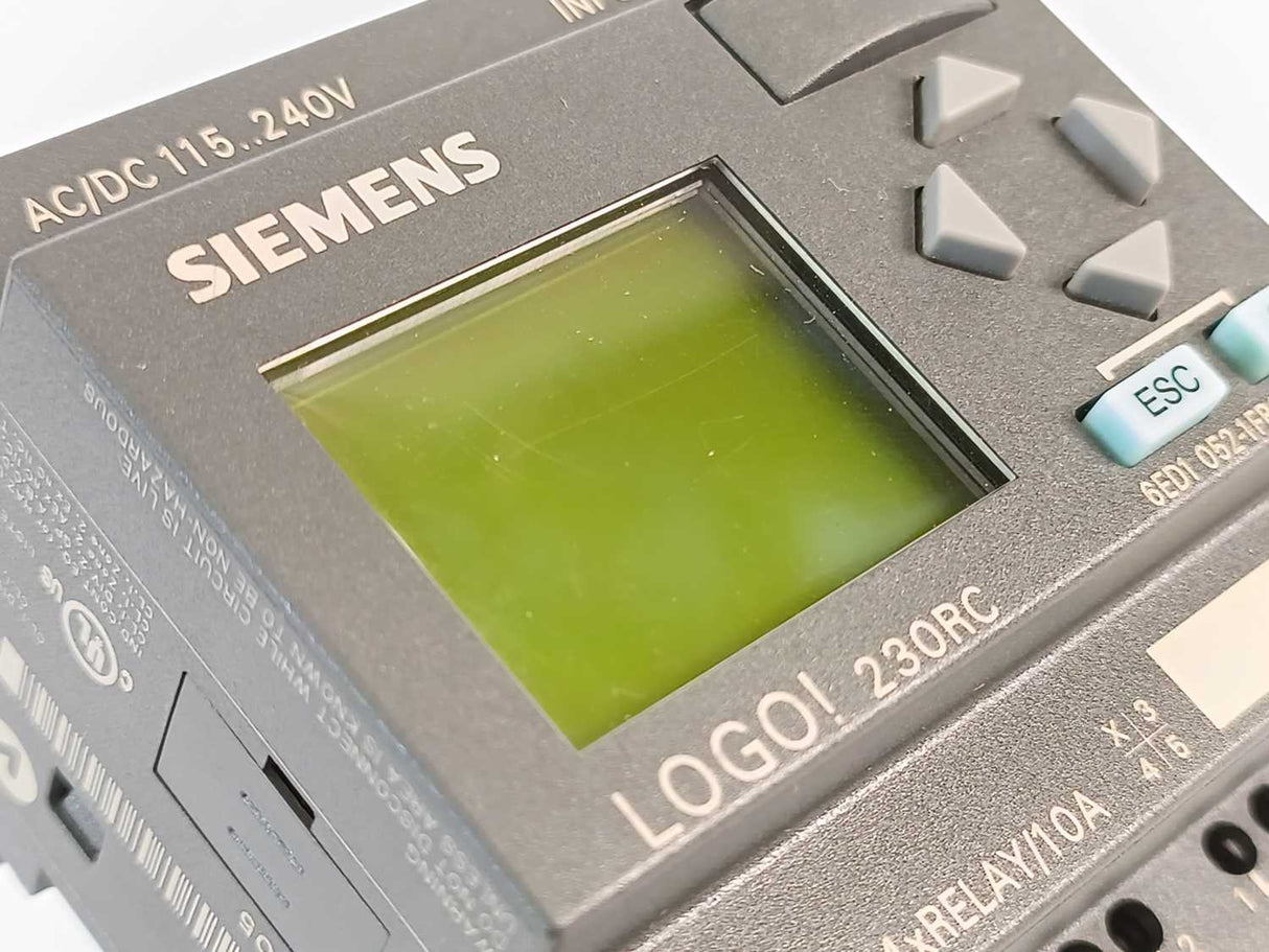 Siemens 6ED1-0521-FB00-0BA6 LOGO! 230 RC