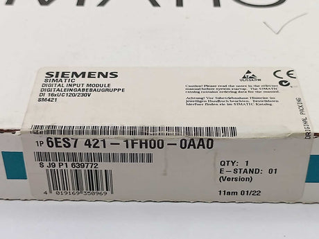 Siemens 6ES7421-1FH00-0AA0 Digital Input Module
