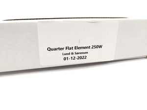 Lund & Sørensen Quarter Flat Element 250W  3 pcs. Dimensions: 59x59x11mm