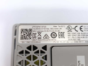 Pro-Face PFXGP4114T2D HMI Touchscreen 4.3" Color