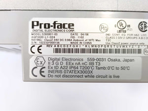 Pro-Face AGP3300-L1-D24 3280007-03 Touchscreen Display