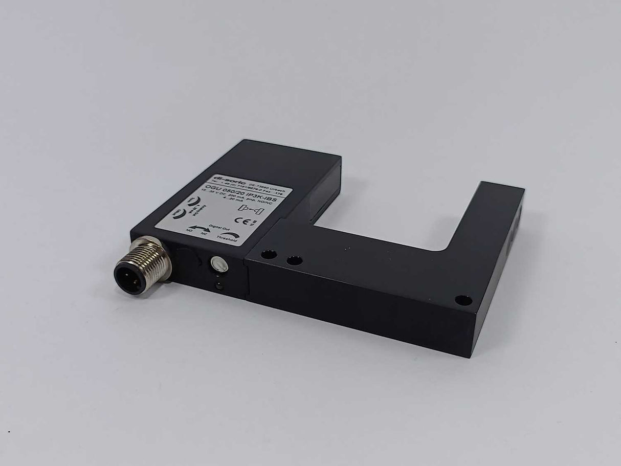 Di-Soric OGU 050/20 IP3K-IBS Fork light barrier in special design, 201278