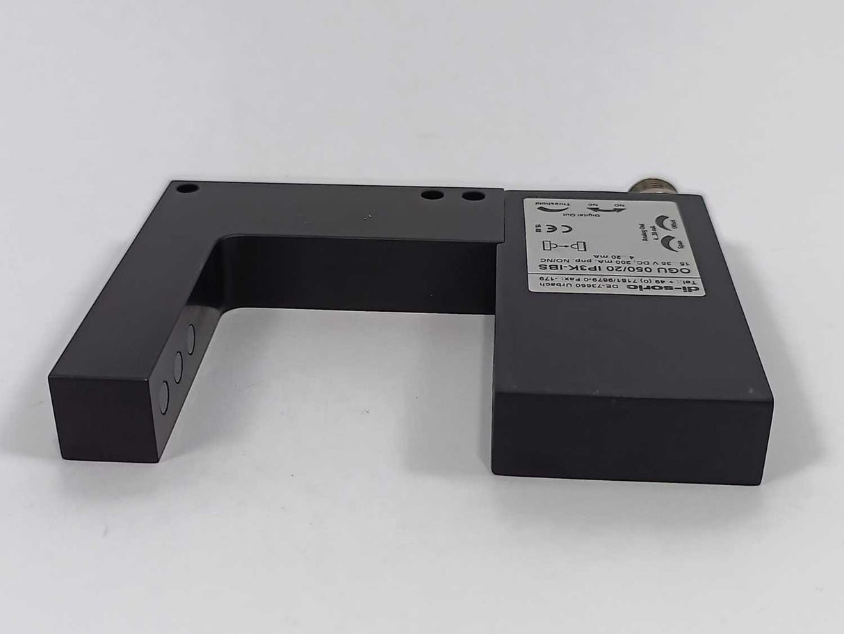 Di-Soric OGU 050/20 IP3K-IBS Fork light barrier in special design, 201278