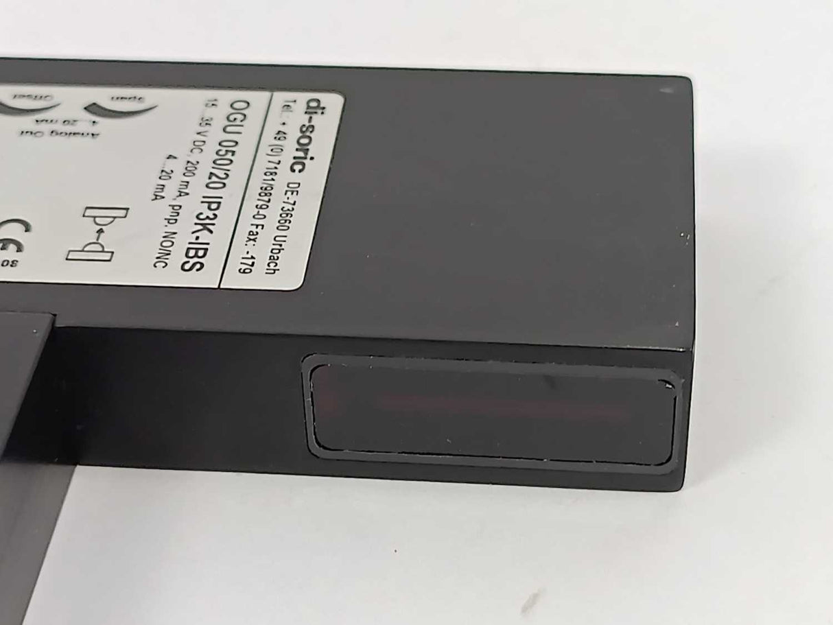 Di-Soric OGU 050/20 IP3K-IBS Fork light barrier in special design, 201278
