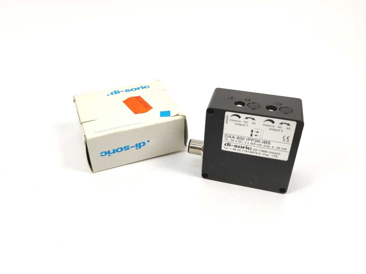 Di-Soric OAA 800 IPP3K-IBS Diffuse Sensor with Background