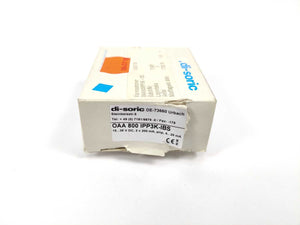Di-Soric OAA 800 IPP3K-IBS Diffuse Sensor with Background