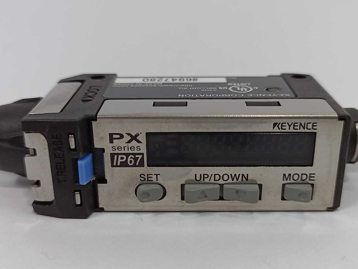 KEYENCE  PX-10 Photoelectric Sensor Amplifier w/ Cables