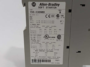 AB 150-C30NBD Ser. B Smart Motor Controller