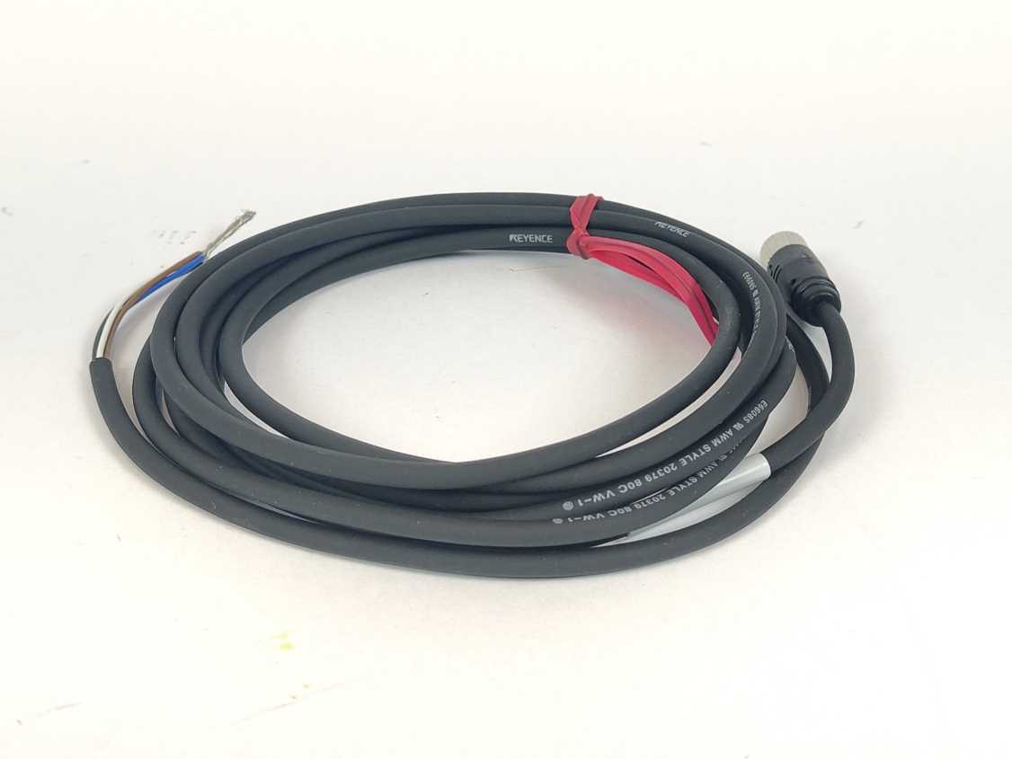 KEYENCE  OP-73864 Connector Cable M8 Straight 2-m PVC
