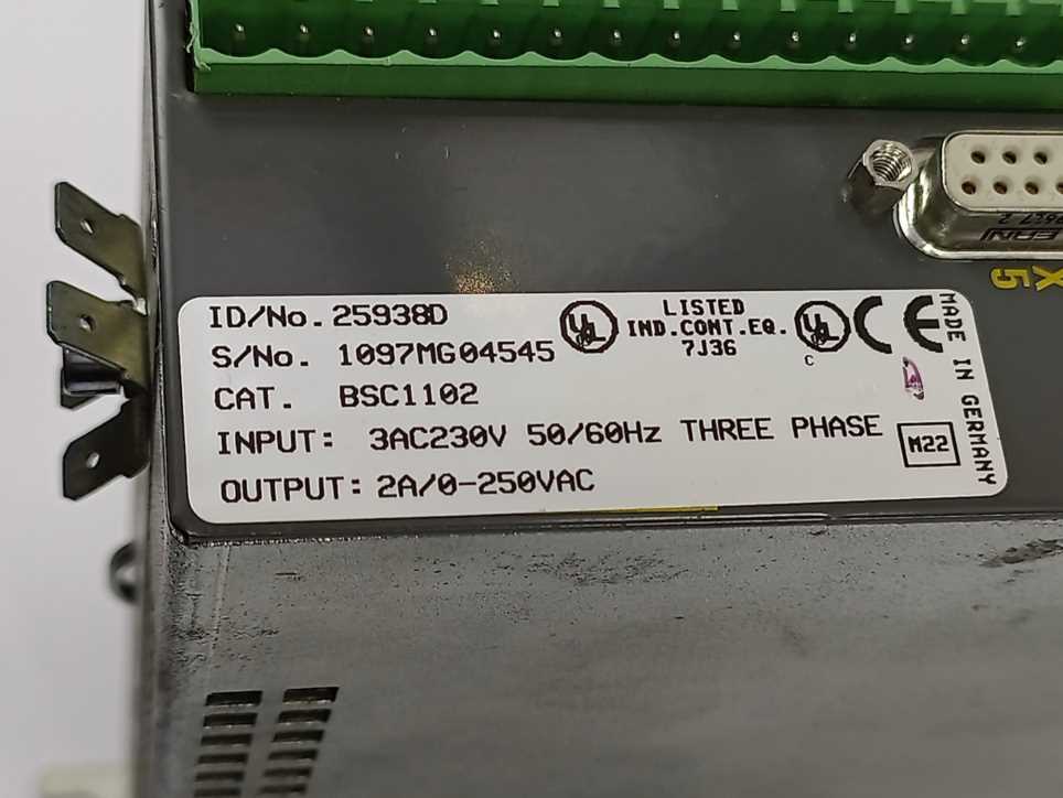 BALDOR BSC1102 AC Servo Drive