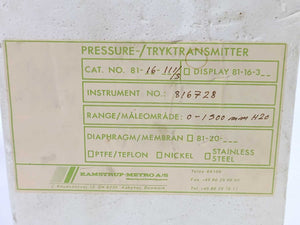 Kamstrup 816728 81-16-111/S, 8-35V DC