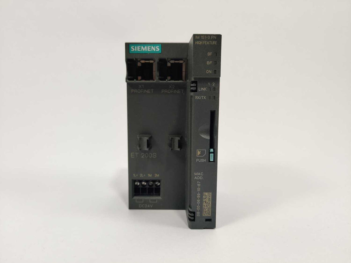 Siemens 6ES7151-3BA20-0AB0 ET200S Interface Module im151-3