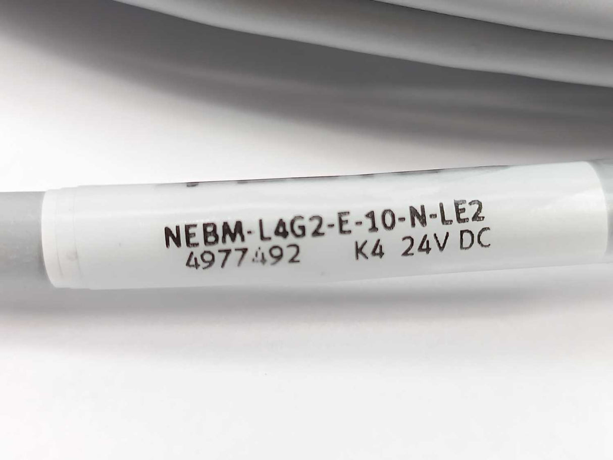Festo 4977492 NEBM-L4G2-E-10-N-LE2 Motor Cable