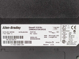 AB 1756-ENBT A Communications Bridge