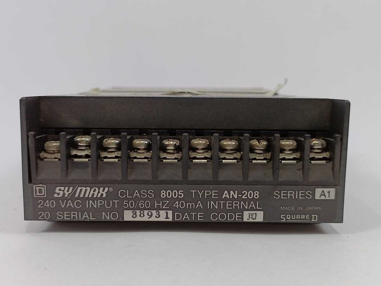 Sy/Max / Square D 8005 AN-208 240V AC input & 8005 RT-108 Relay Output
