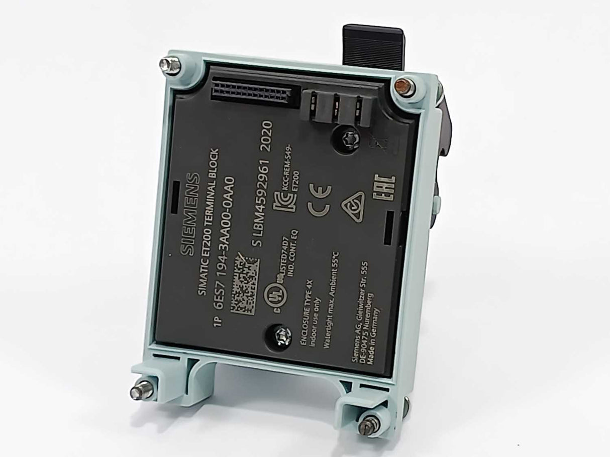 Siemens 6ES7194-3AA00-0AA0 SIMATIC ET200 TERMINAL BLOCK